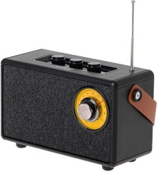 Bluetooth reproduktor s FM a USB‑C CAMRY CR 1902, černý