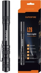 Superfire L28 Pocket Flashlight 121 lm, 5 W, range 52 m