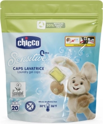 Chicco Baby Sensitive Waschkapseln für Kinderwäsche 20 Stück