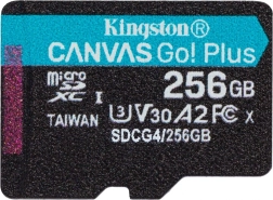 MicroSD Memory Card 256GB Canvas Go! Plus