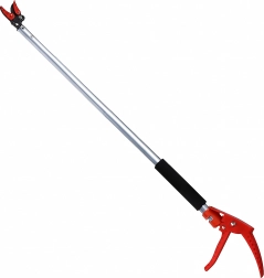 dlhý nožnicový záhradný prerezávač na vetvy a zber ovocia 100 cm