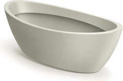 Ovaler Pflanzkübel Aria 60 cm sandfarben