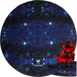 Beskyttende gamingunderlag til stol DUNMOON, rundt 120 cm x 4 mm
