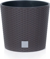 Vaso Rato Round con inserto 40 cm umbra