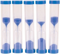 Bigjigs Toys sand timer 5 minutes blue