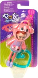 Polly Pocket Figure Keychain Piglet