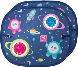 Round Window Sunshade - Space Collection 2 pcs