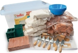 Kit di costruzioni Teifoc Set Scolastico 320 pezzi