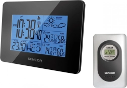 Weather Station with Wireless Thermometer and Hygrometer