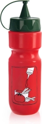 Plastflaske til ketchup med dispenser 680 ml