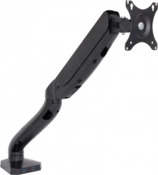 Nastavitelný držák monitoru s plynovou pružinou a USB porty