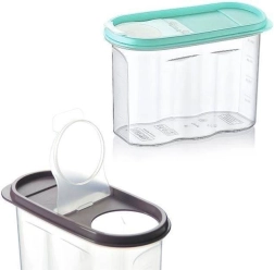 Contenitore per alimenti secchi con dosatore e misurino 1,2 l