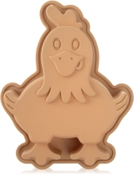 Silikonebageform formet som en høne 19,5 × 15 × 4 cm