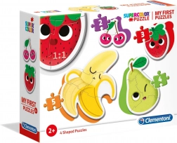 My First Fruit Puzzles 4-in-1