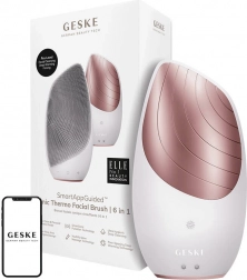 Sonic sonični čistilni čopič za obraz Geske 6 v 1 s aplikacijo (starlight)