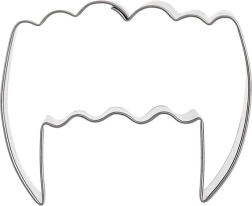 Kovinski modelček za izrezovanje vampirski zobje 5,5 cm