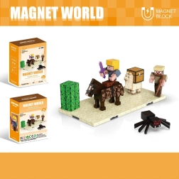 Stavebnice Magnet World Pustinný Konvoj