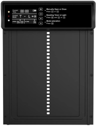 Automatyczne drzwi do kurnika z panelem solarnym i pilotem