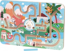 Labirinto magnetico di Vilac con illustrazioni di Michelle Carlslund