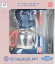 Caffettiera giocattolo a batteria con luci e suoni