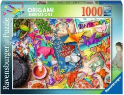Puzzle Ravensburger Meditation with Origami 1000 Pieces