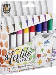 Textile Markers - Set 8 pcs
