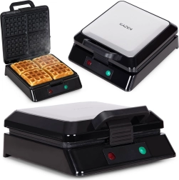 Waffle Maker for 4 Large Waffles with Non‑Stick Surface 1080–1300 W KADEN