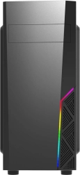 PC skříň T8 ATX Mid Tower s 120mm ventilátorem a RGB