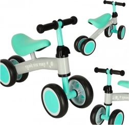 TRIKE FIX TINY Balance Bike for Kids, 4-Wheel – Mint