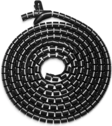 Rugalmas kábel rendező 5 m fekete