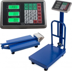 Electronic Scale with LCD Display for Weighing up to 100 kg