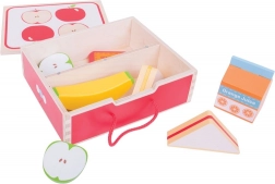 BIGJIGS TOYS Wooden Lunch Box