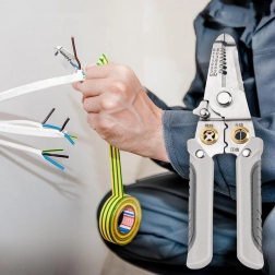 Multifunkcionalne kliješta za skidanje izolacije i krimpanje kabela 0,8–3,2 mm 7 u 1