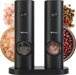 Električni mlinček za poper in sol Ruhhy - 2 kosa