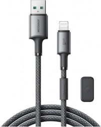 Joyroom magnetni kabel USB–Lightning 1,2 m, 3A, siv
