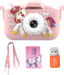 Appareil photo numérique pour enfants X500 rose