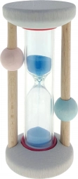 Pink–Blue HESS Sand Timer for Kids