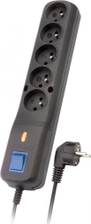 Protezione da sovratensioni LF-530WA, 3 prese, 5,0m, nero