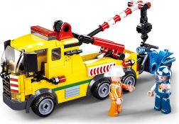 Sluban Town takelwagen met motorfiets