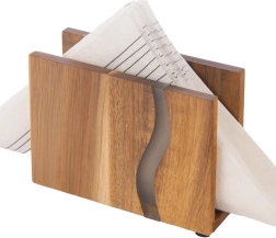 Portatovaglioli in legno River 12 × 8,5 cm