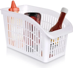 Organizer da frigorifero in plastica ventilata 29 × 17 × 16 cm