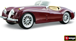 Bburago 1:24 Jaguar XK 120 Roadster (1951) Rosso