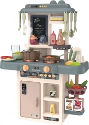 Dječja kuhinjica s LED osvjetljenjem, zvukovima i generatorom pare