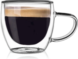Termo pohár s dvojitou stenou na espresso 100 ml