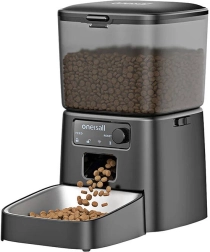 Dispenser intelligente di cibo Oneisall nero