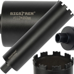 Diamond core drill bit Bigstren 112 × 460 mm 1 1/4 UNC