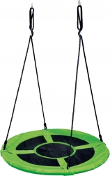 Nido altalena verde per bambini