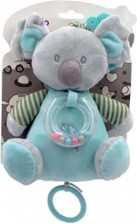 Muzikale pluche koala mintgroen 18 cm