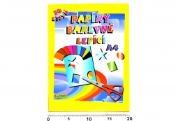 Fogli adesivi colorati A4, 10 fogli