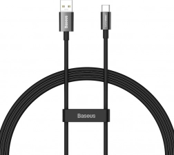 Kabel Baseus Superior Series USB-C 65 W, 1 m črn